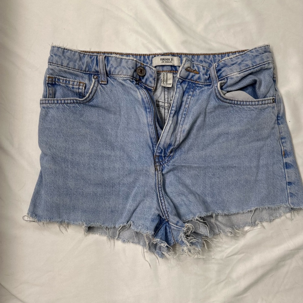 Denim Blue Women's Shorts
